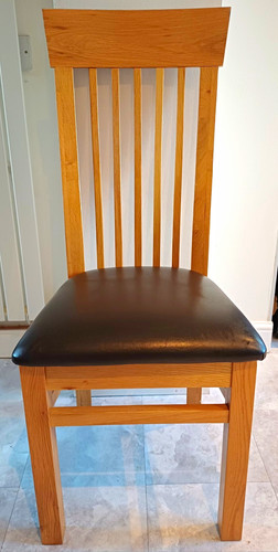 Set wooden dining - of, 4