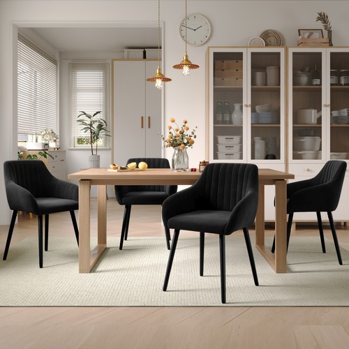 Dining chairs set 4 6 - chairs, of
