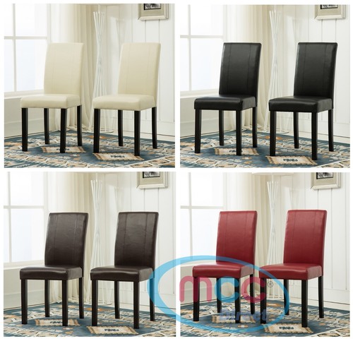 Faux leather dining - faux,
