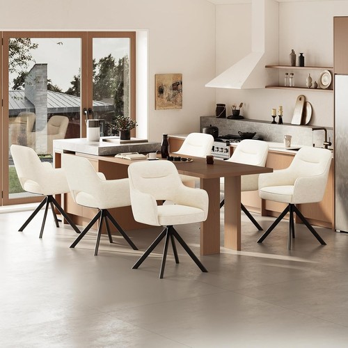 360 swivel dining chairs set - chairs,