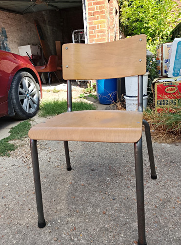 Wood metal dining - wood,
