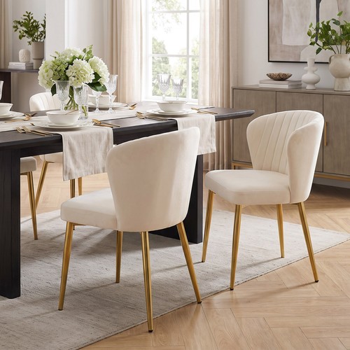 2pcs upholstered dining chairs - 2pcs,