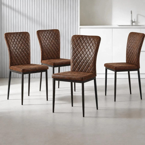 Set dining chairs - of,