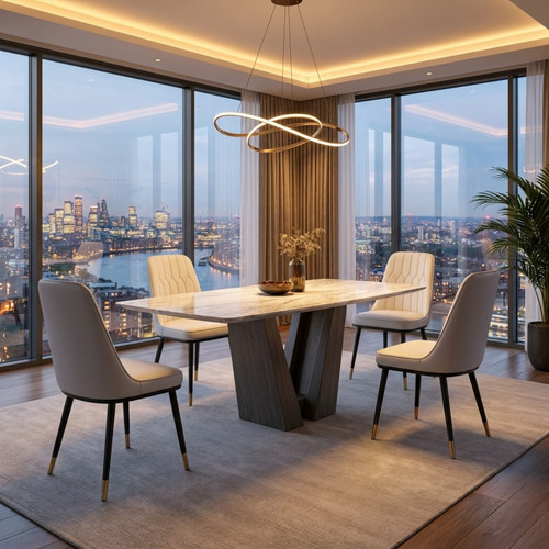 Set dining chairs - chairs, modern
