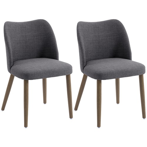 Homcom dining chairs - of, 2