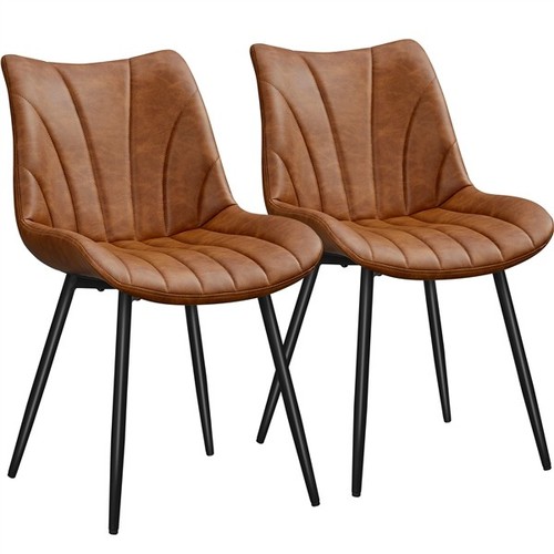 2pcs modern upholstered dining - 2pcs,