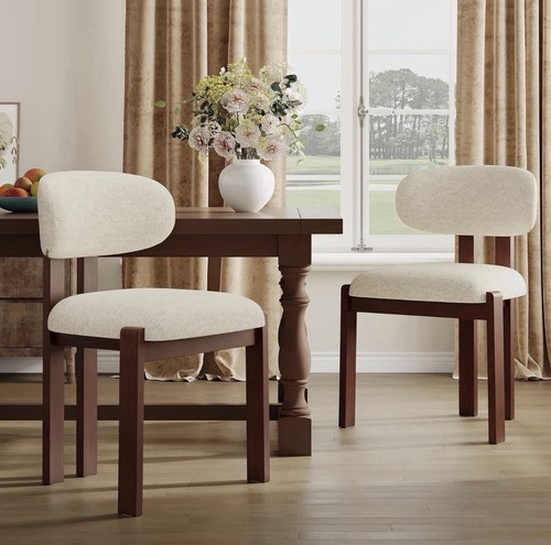 Set cream upholstered - of,