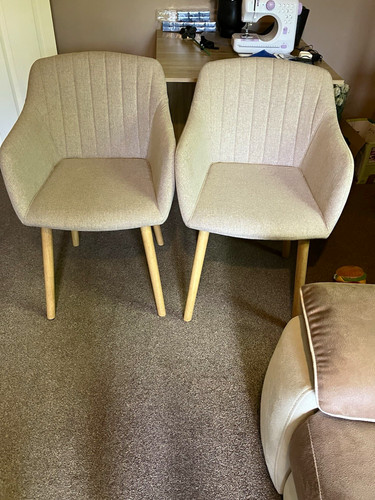 Set beige upholstered - set, 2