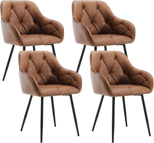 Woltu set faux - 4, leather