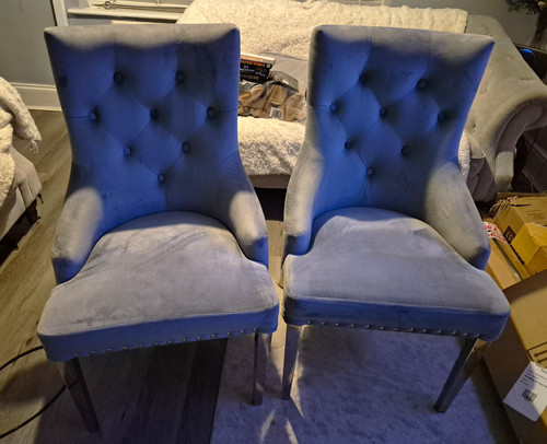 Set grey upholstered - of,