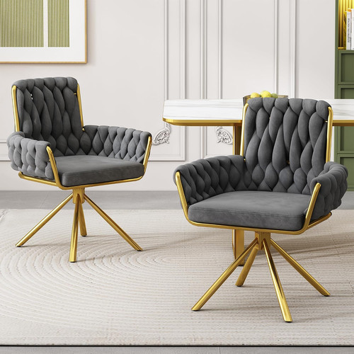 Dining chairs set modern - 2,