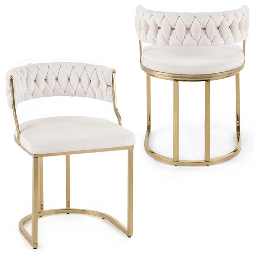 Pcs velvet dining chairs - pcs,