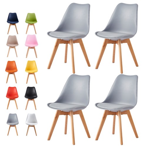 Set 4 dining chairs - set,