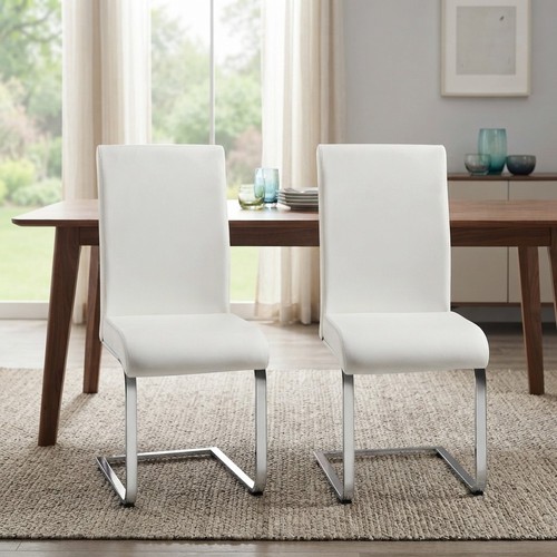 Set high back modern faux - set, 2