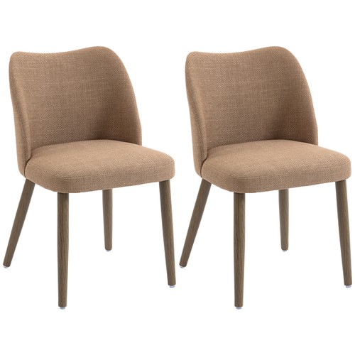 Homcom dining chairs set - chairs, of