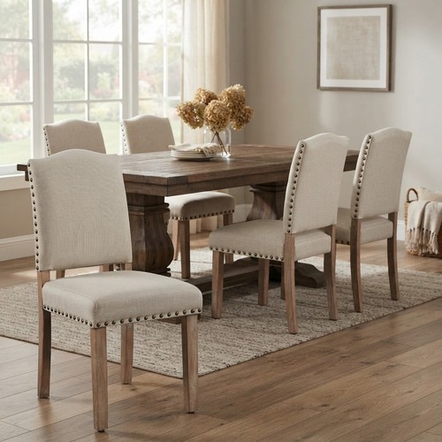 Stylish set beige - beige, dining