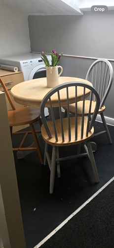 Set grey natural wooden - &,